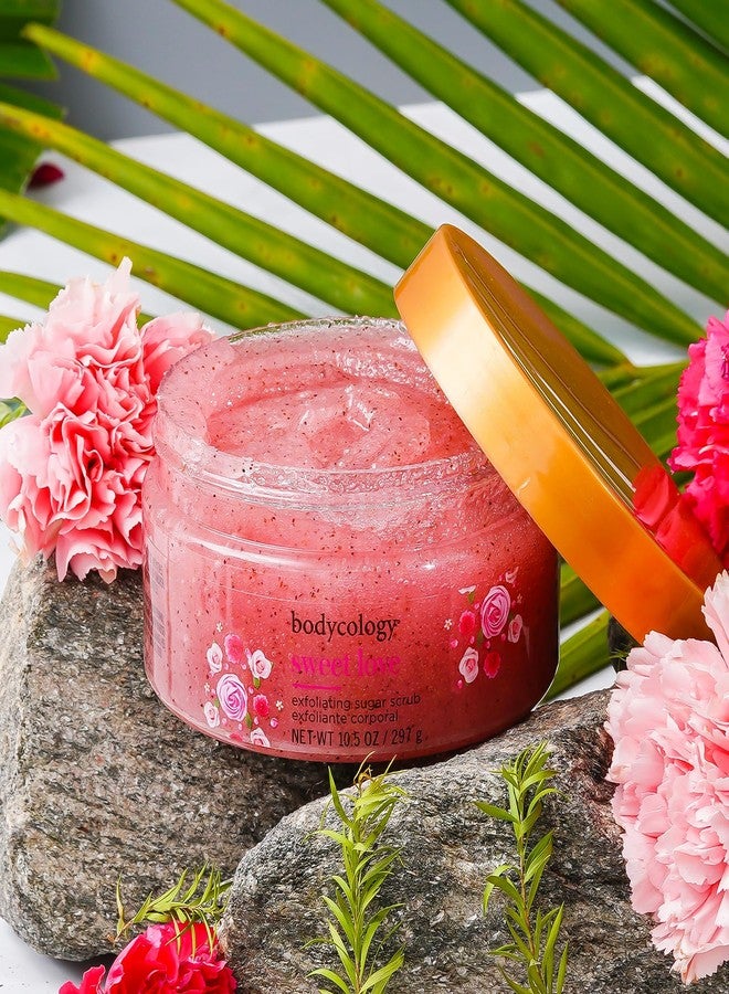 Bodycology Sweet Love Exfoliating Sugar Scrub Scrub Women 10.5 oz - Image 5