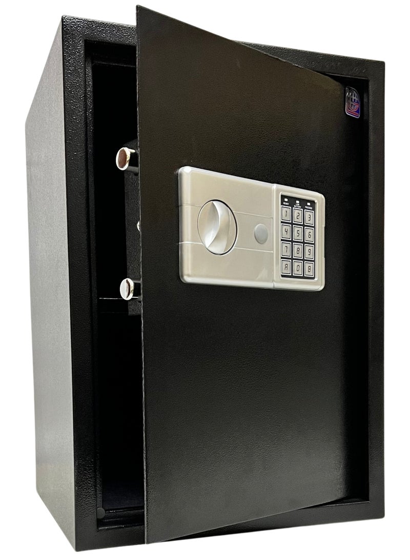 LOTFY GROUP LG Safebox Code- 50LGK- 50*35*31CM- Black Gray Colour- Home Office Safe Box- Electronic Lock- Key Lock  - Image 4