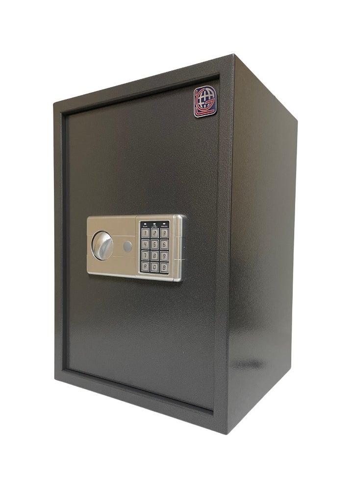 LOTFY GROUP LG Safebox Code- 50LGK- 50*35*31CM- Black Gray Colour- Home Office Safe Box- Electronic Lock- Key Lock  - Image 2