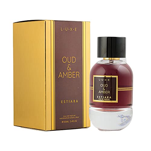 Estiara Luxe Oud And Amber for Unisex - 3.4 oz EDP Spray - Image 2