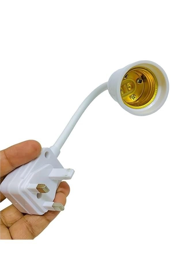 إيروريكس حامل المصباح نوع المسمار المقبس مرن وسهل التحرك في أي اتجاه مع مفتاح التشغيل / الإيقاف. - Image 4