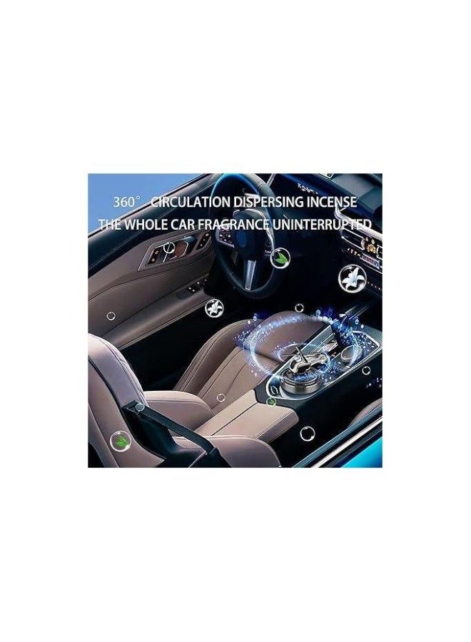 فواحة سيارة شمسية بتصميم "هليكوبتر" عصري، وهي قطعة تجمع بين الديكور الأنيق والوظيفة العملية لتعطير السيارة - Image 4