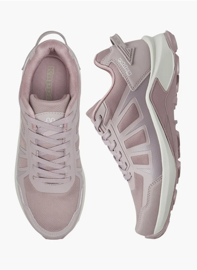 كابا Women's Textured Lace-Up Sports Shoes