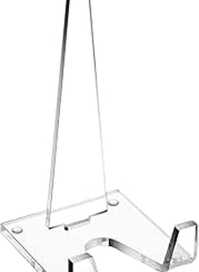 Clear Acrylic Easel Display Stand For Plates Pictures Books Signs Cards - Image 1