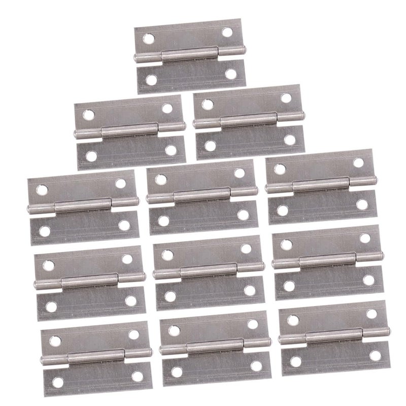 40Pcs 2 Inch Iron Cabinet Hinges Furniture Hardware For Doors Cupboards Wardrobes - Image 2