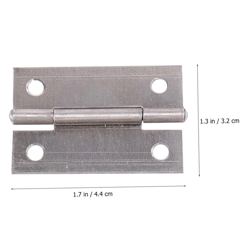 40Pcs 2 Inch Iron Cabinet Hinges Furniture Hardware For Doors Cupboards Wardrobes - Image 3