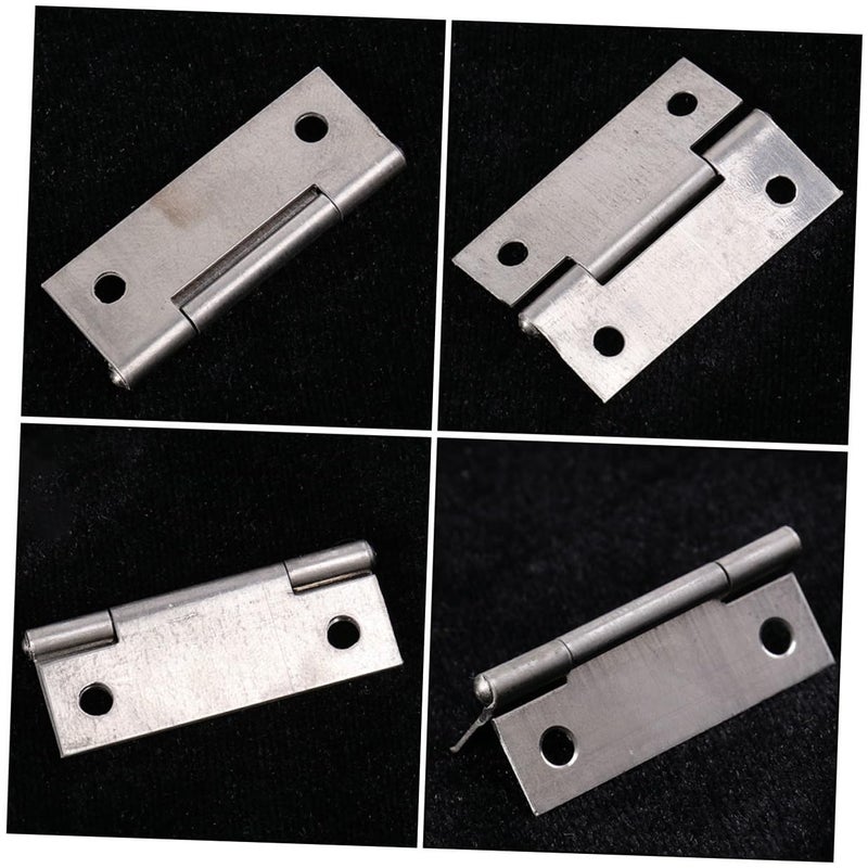 40Pcs 2 Inch Iron Cabinet Hinges Furniture Hardware For Doors Cupboards Wardrobes - Image 4