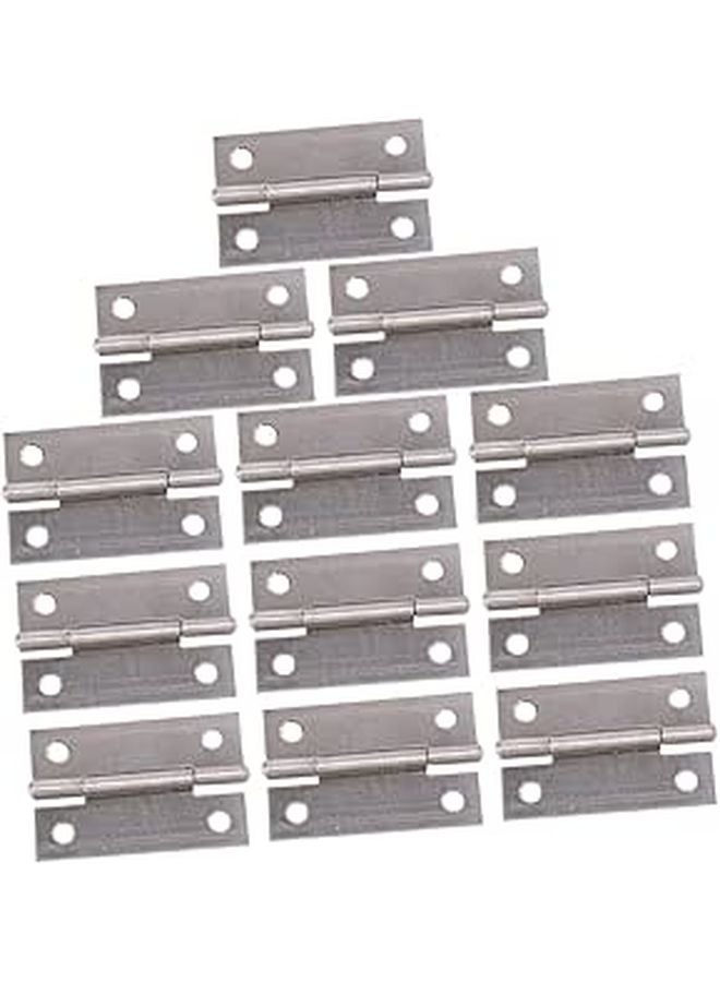 40Pcs 2 Inch Iron Cabinet Hinges Furniture Hardware For Doors Cupboards Wardrobes - Image 1