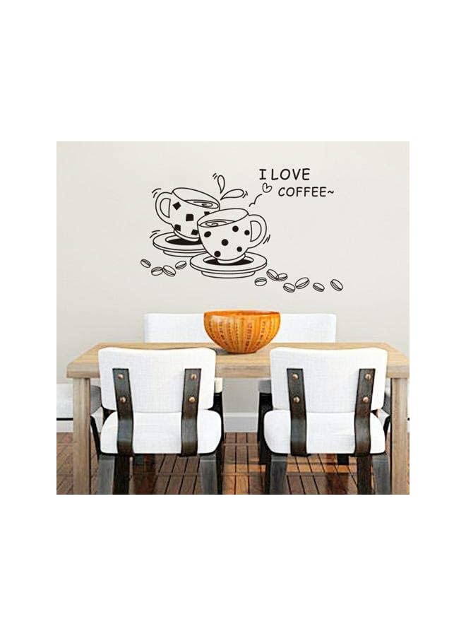 Zaboon Coffee Wall Stickers Creative Fashion Decals Removable Home Decoration - Image 3