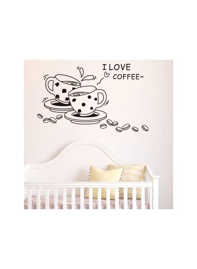 Zaboon Coffee Wall Stickers Creative Fashion Decals Removable Home Decoration - Image 2