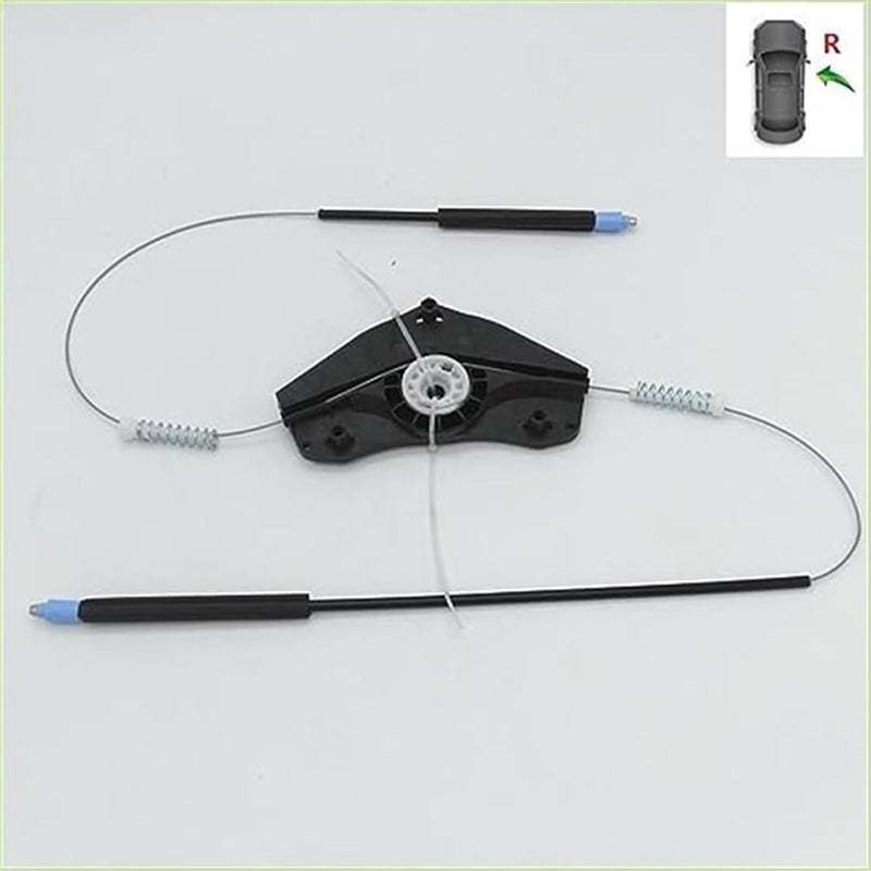 QASULER Electric Window Regulator Repair Kit for VW Jetta MK5 - Image 4