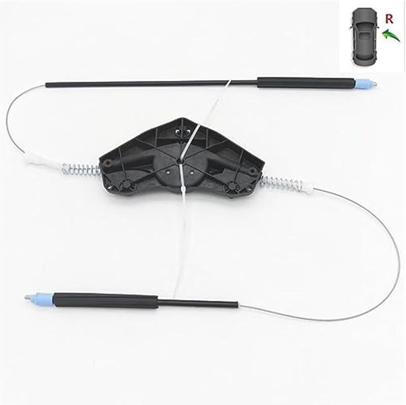 QASULER Electric Window Regulator Repair Kit for VW Jetta MK5 - Image 5