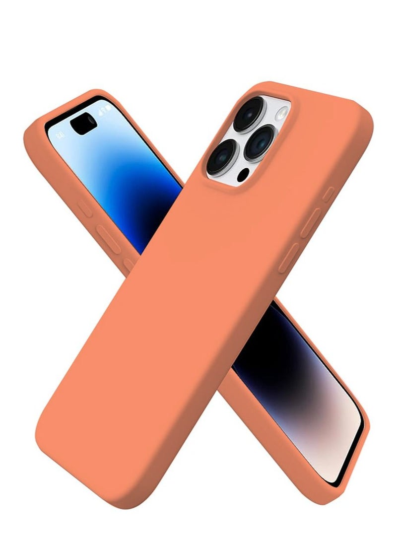 vesus iPhone 15 Pro Mobile Case Cover with Soft Liquid Silicone Protection Anti-Scratch Shockproof Accessories Slim Protective Back Cover with Comfortable Hold Touch Feeling and Anti-fingerprint - Image 1