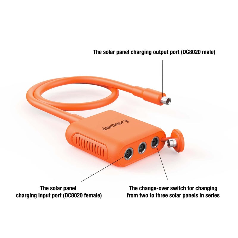 Jackery Solar Series Connector for Explorer Portable Power Station and SolarSaga 200W Solar Panel - Image 2