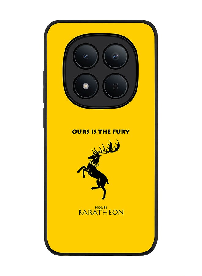 Stylizedd For Xiaomi Redmi Note 15 Pro 5G Case,Slim fit Camera Protection, Shockproof Thin Phone cover  - GOT House Baratheon - Image 1
