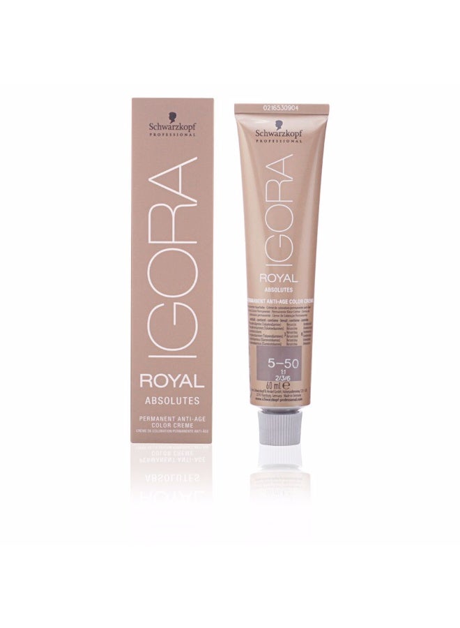 Schwarzkopf Igora Royal Absolutes Hair Color 5-50 - Image 1