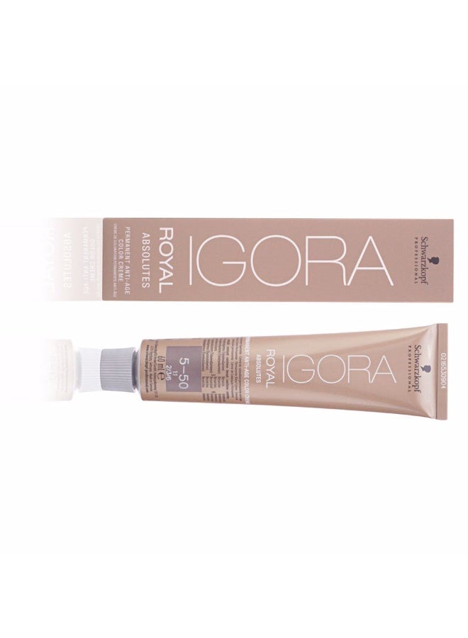 Schwarzkopf Igora Royal Absolutes Hair Color 5-50 - Image 2