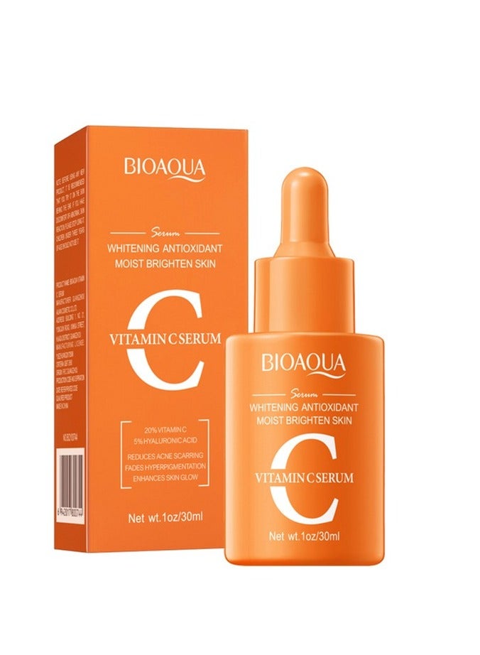 بيو أكوا سيروم فيتامين سي لتفتيح البشرة وترطيبها ومضادات الأكسدة 30 مل - Image 1