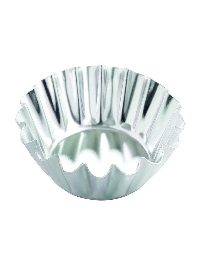 Mrs. Anderson's Baking Mrs. Anderson’s Baking Tartlet Molds, Fluted Round, Set of 4, 2.75 x .71-Inches - Image 2