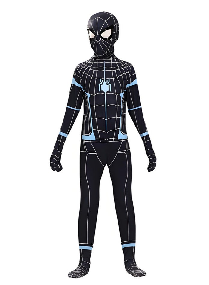 Loquat Halloween Cosplay Costume Bodysuit Spiderman 3D Style Zentai Suits Stretch Jumpsuits For Kids and Adults - Image 1