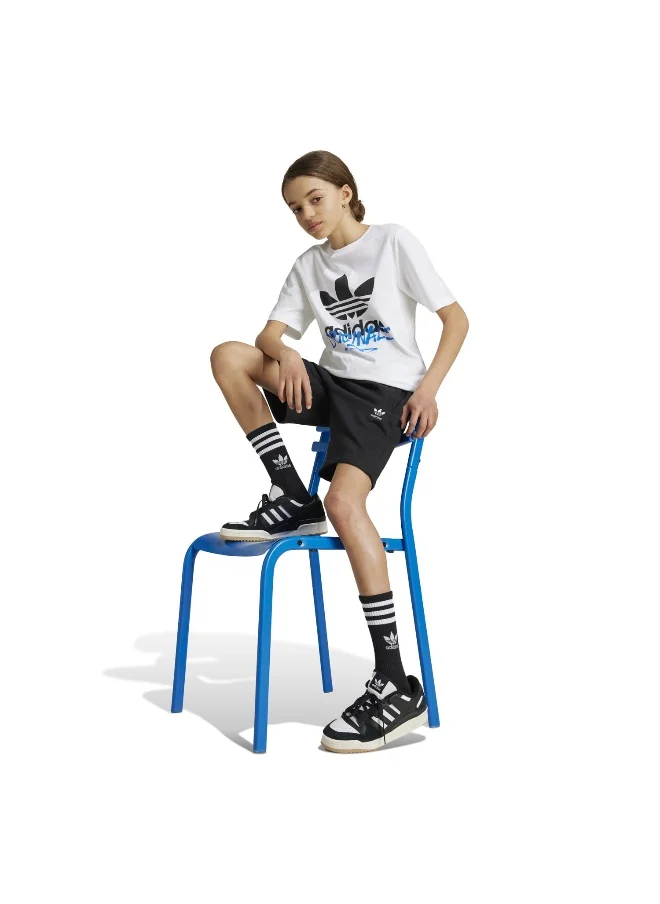 adidas Originals adidas GRAPHICS TEE White Originals Kids T-SHIRTS