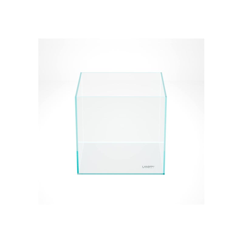 Landen 30C 6.6 Gallon Rimless Low Iron Aquarium Tank, W11.8×D11.8×H11.8 in(30x30x30cm) 5mm Thickness with Nano Foam Leveling Mat Included - Image 1