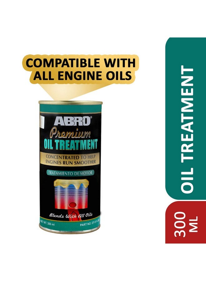 أبرو Ot-511-300 زيت محرك البنزين والديزل لمعالجة الاحتكاك ومخفض الصوت للسيارات الدفع الرباعي والسيارات (300 مل) - Image 2