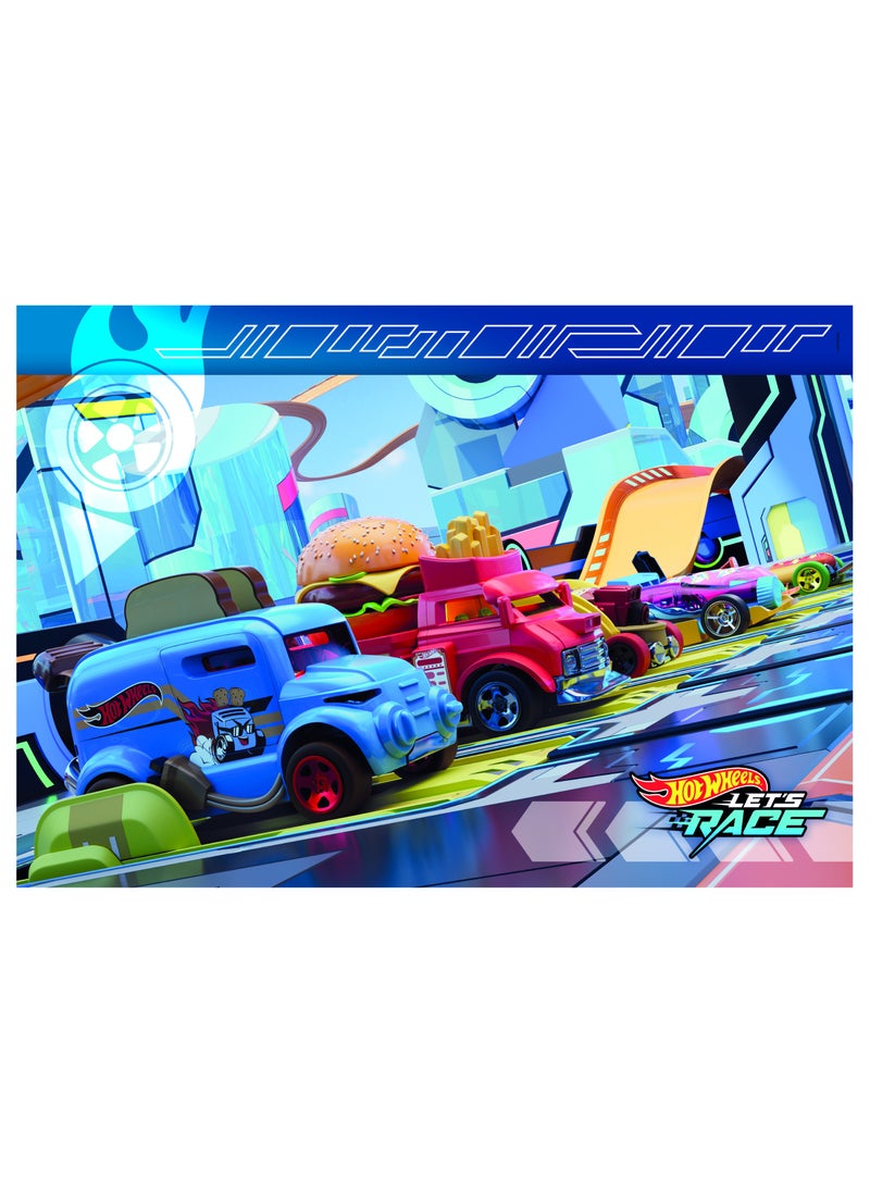 Clementoni Clementoni Puzzle Hot Wheels Racing 2x60 Pieces | Jigsaw Puzzle | Children's Puzzle | Preschool Learning Toys | Develops Problem Solving Skills | Made in Italy  - Image 3