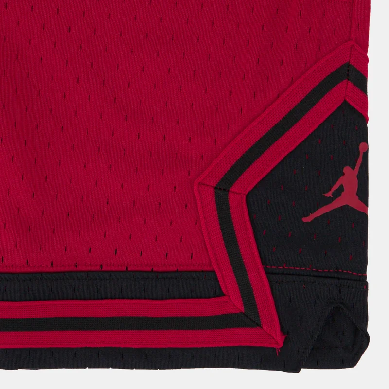 Jordan Red Kids' Dri-FIT Sport Diamond Basketball Shorts  | Best Price UAE