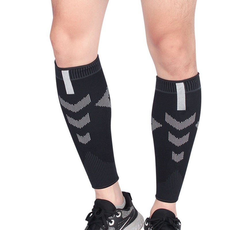 2Pcs Calf Compression Sleeves Breathable Calf Protectors Sports Calf Compression Socks - Image 4