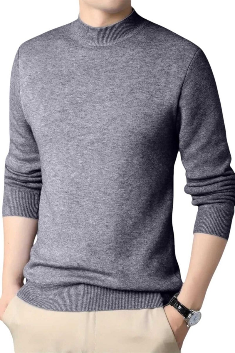 Tezzgelsin 3-Pack Men's Non-Pilling Half Turtleneck Knitwear Sweater Half Turtleneck Knitwear Sweater  - Image 2