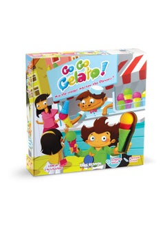blue orange BLUE ORANGE GAMES Go Gelato Logic Race Game for Kids  - Image 1