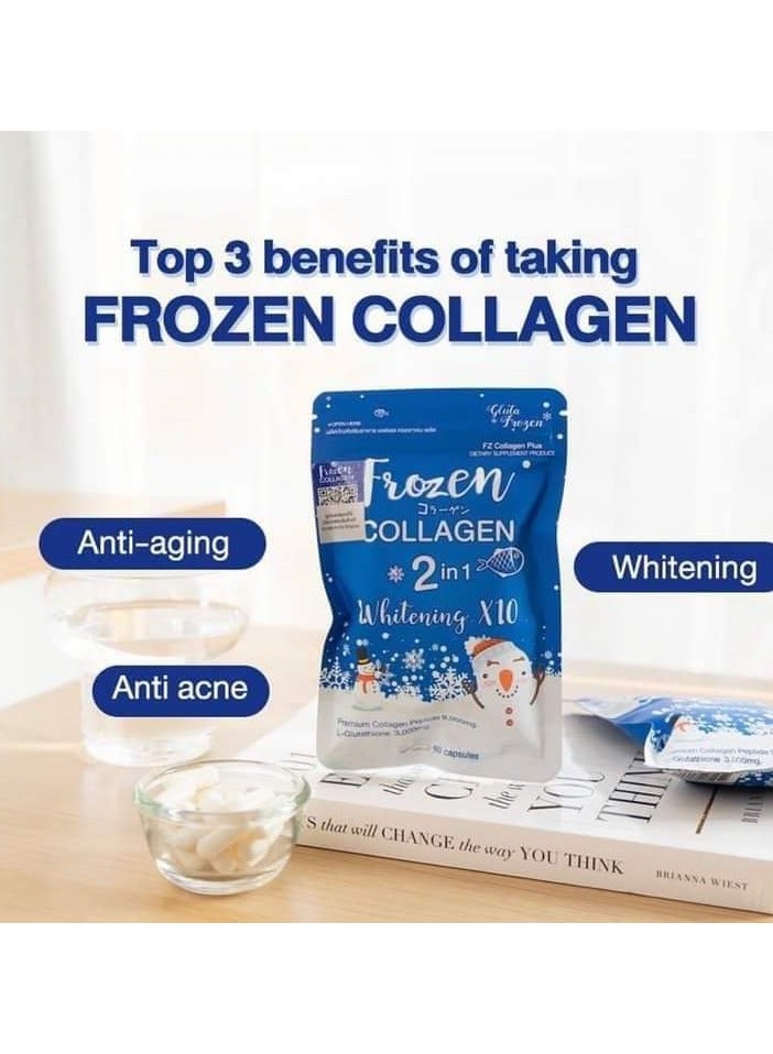 Gluta Gluta Frozen Collagen 2 in 1 Skin Whitening X10 & Natural Lightening