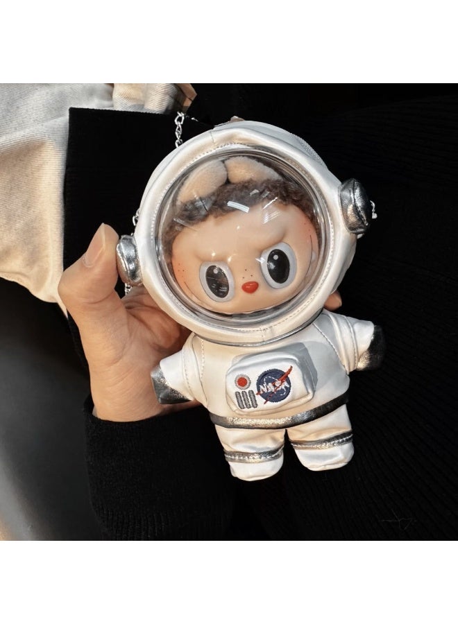 LABUBU Labubu astronaut baby clothes for 17cm Macaron pendant vinyl doll clothes - Image 2