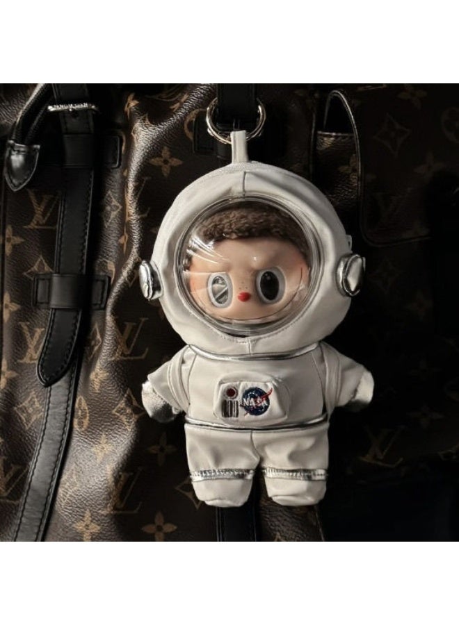 LABUBU Labubu astronaut baby clothes for 17cm Macaron pendant vinyl doll clothes - Image 4