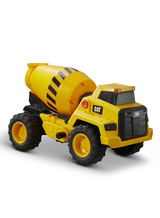 CAT Construction Toys, 11.5" Power Haulers Cement Mixer, Realistic Lights & Sounds, Motion Drive Technology, Working Features, and Interactive Play for Ages 3+ - Image 1