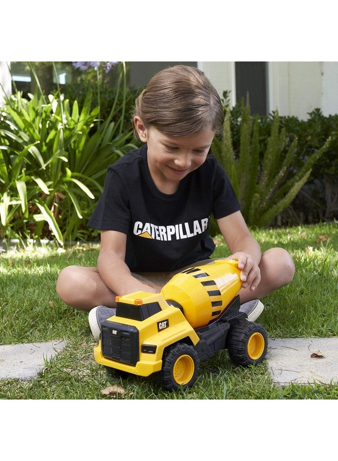 CAT Construction Toys, 11.5" Power Haulers Cement Mixer, Realistic Lights & Sounds, Motion Drive Technology, Working Features, and Interactive Play for Ages 3+ - Image 2