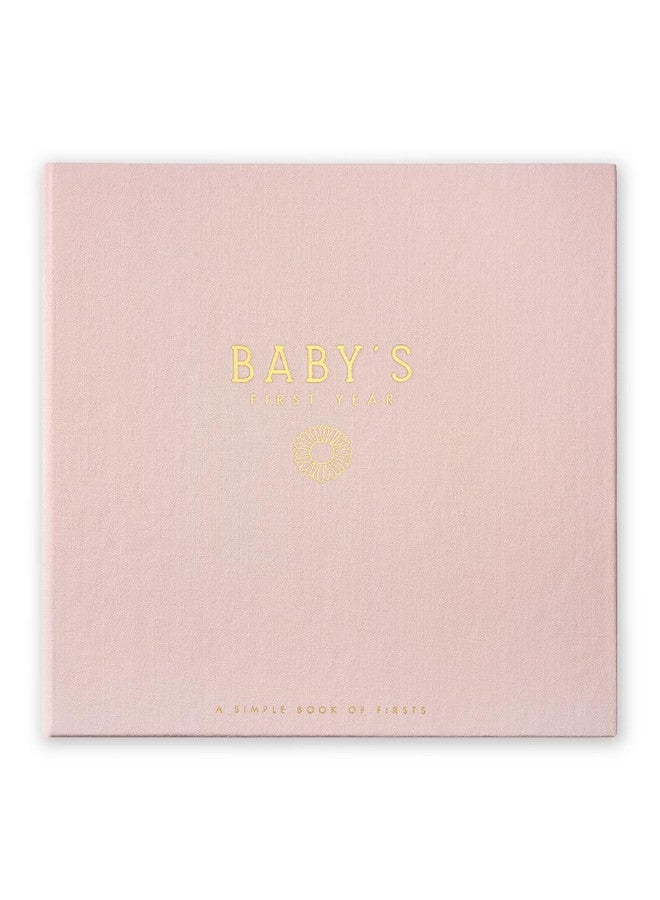 Lucy Darling Baby Memory Book, Luxury Baby First Year Book & Photo Album for Baby Boy/Girl, Keepsake Baby Books & Journals, Gender Neutral Memories & Milestone Book, Pregnancy Gift - Wildflower Meadow - Image 1