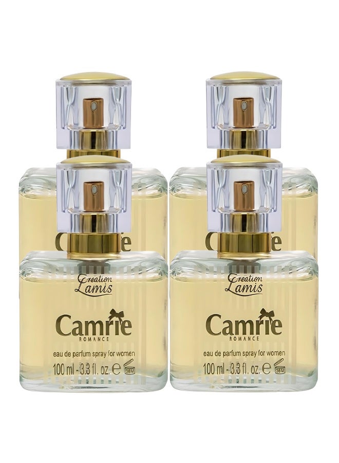 Creation Lamis 4 Pieces Camrie Romance Perfume For Women 100ml EDP - Image 1