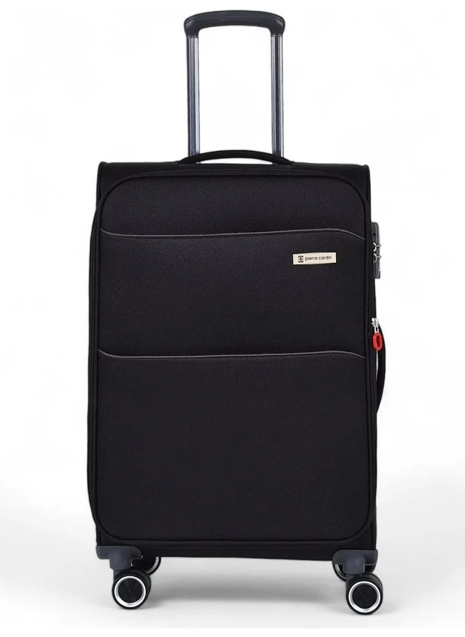 pierre cardin 60 cm Black Medium Size Suitcase 04PC6050-02