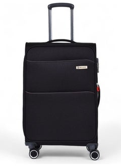 pierre cardin 60 cm Black Medium Size Suitcase 04PC6050-02  - Image 1