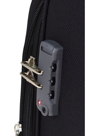 pierre cardin 60 cm Black Medium Size Suitcase 04PC6050-02  - Image 2