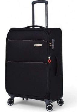 pierre cardin 60 cm Black Medium Size Suitcase 04PC6050-02  - Image 4