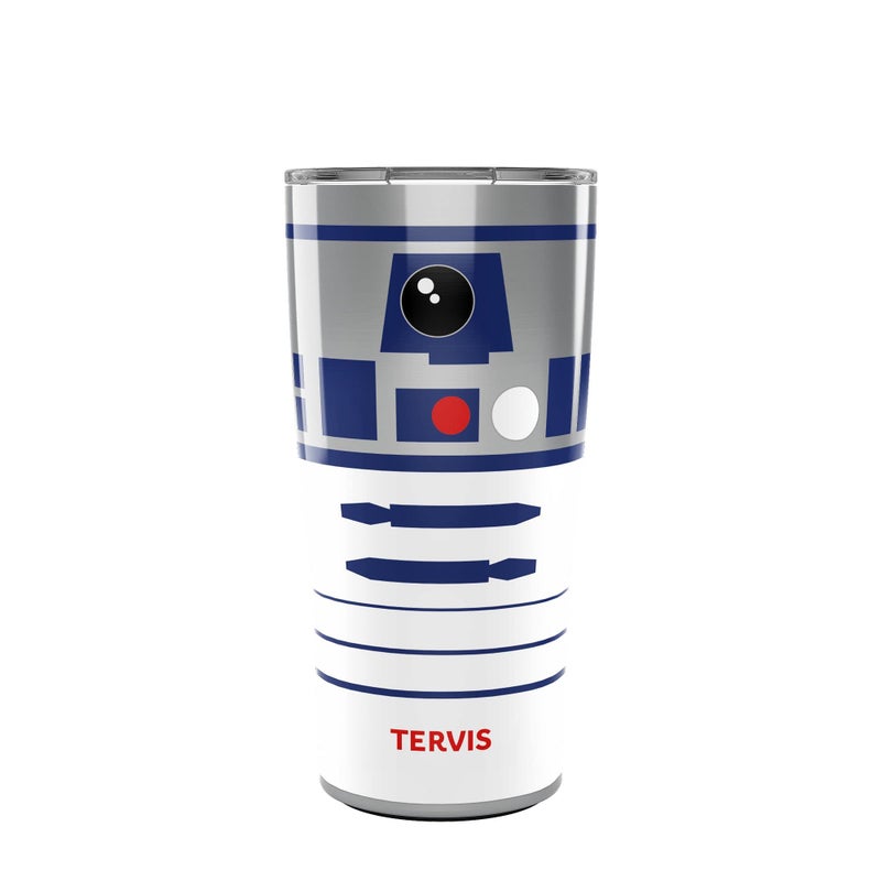 Tervis Traveler Star Wars R2D2 Artoo Triple Insulated Tumbler Travel Cup Keeps Drinks Cold Hot 20oz Stainless Steel - Image 2