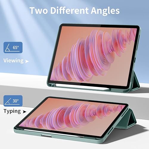 TGK Case for Lenovo Tab Plus 11.5 inch Tablet Trifold Smart Stand Cover (Green) - Image 3