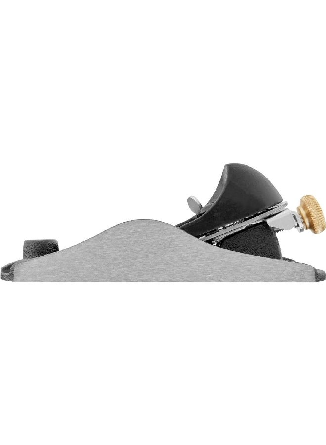Stanley Adjustable Depth and Cut Alignment Block Plane Silver 220 mm 1-12-220 - Image 2