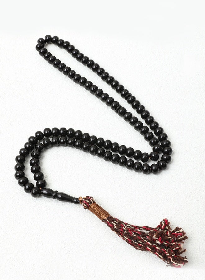 TSYO 99 Muslim Prayer Beads, Tasbeeh, Muslim Rosary, Masbaha, Misbaha, Tesbih, Tespih, Dhikr prayer beads, used for daily Misbaha and meditation, Ramadan gift men's and women's Rosary accessories (99 prayer beads) - Image 1