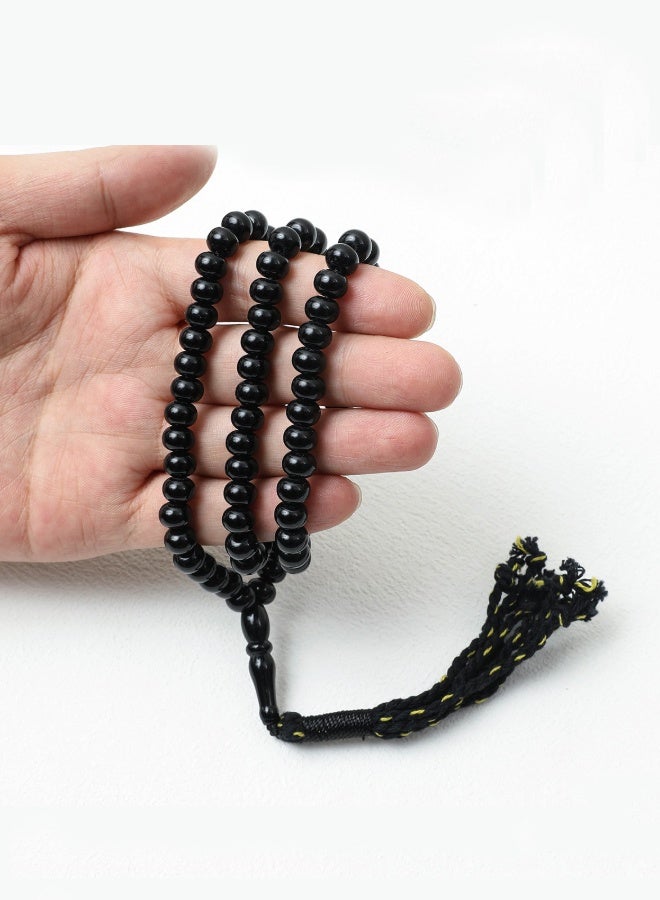 TSYO 99 Muslim Prayer Beads, Tasbeeh, Muslim Rosary, Masbaha, Misbaha, Tesbih, Tespih, Dhikr prayer beads, used for daily Misbaha and meditation, Ramadan gift men's and women's Rosary accessories (99 prayer beads) - Image 2