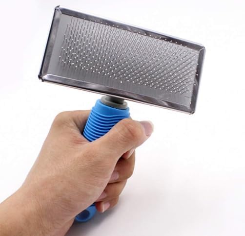 MYSELF Professional Pet Grooming Slicker Brush, Large Size - Image 3