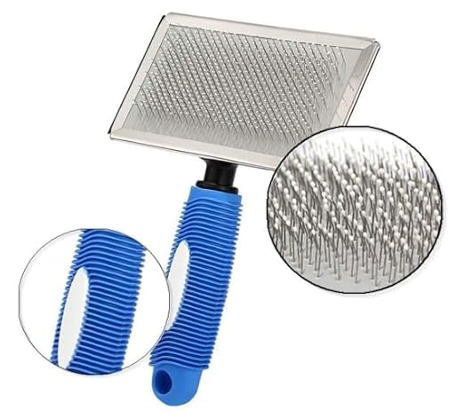 MYSELF Professional Pet Grooming Slicker Brush, Large Size - Image 4